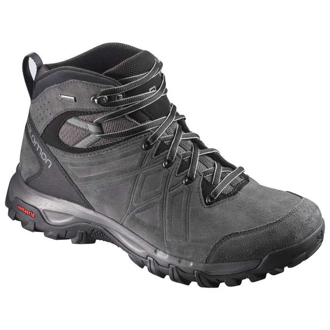 Salomon EVASION 2 MID LTR GTX® Zapatillas Trekking Hombre - Negras - Colombia (64917-GESR)